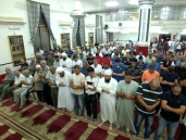 صلاة التراويح الثاني عشر من رمضان في مسجد البخاري- جلجولية