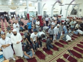 صلاة العشاء والتراويح الخامس عشر من رمضان في مسجد البخاري- جلجولية