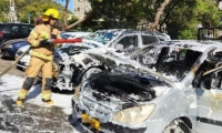 حريق في سيارتين في حيفا وتحقيق لمعرفة اسباب الحريق