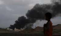 الطيران الحربي الإسرائيلي يقصف غزة