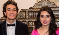 هبة مجدي ومحمد محسن يستقبلان ابنتهما الأولى
