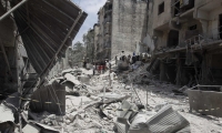 مقتل 18 شخصاً في قصف للنظام ببرميل متفجر في حلب