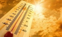 حالة الطقس: اجواء حارة إلى شديدة الحرارة
